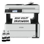 Wielofunkcyjna drukarka monochromatyczna A4 EcoTank M3170 z łącznością Wi-Fi, stałym zasilaniem w atrament i automatycznym podajnikiem dokumentów 1